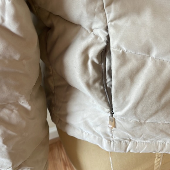 Tan winter down jacket - Picture 4 of 9